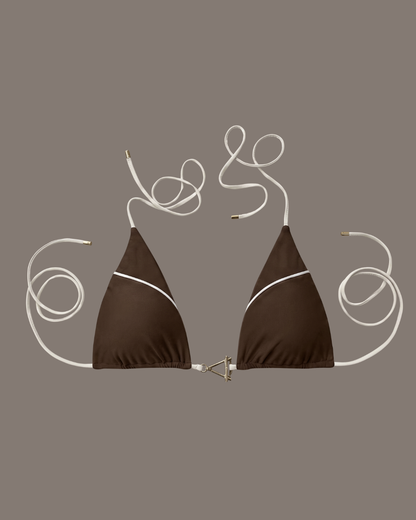 Lara Reversible Top Caffè